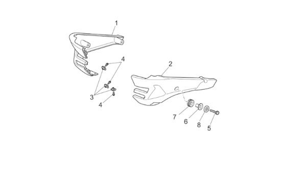 Εικόνα της ΓΡΙΛΙΑ ΠΟΔΙΑΣ BREVA 850-1100-GRISO ΔΕΞ-GU05570530