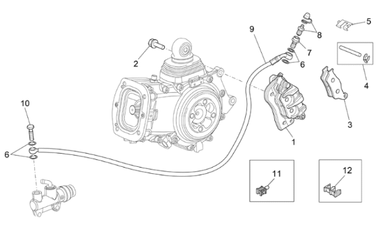 Εικόνα της ΤΑΚΑΚΙΑ ΦΡ X9 ABS-MG BREVA-GRISO ΠΙΣΩ-GU05654630