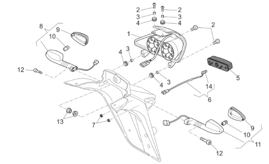 Εικόνα της ΦΑΝΟΣ ΠΙΣΩ MG 1200 SPORT 8V-883314