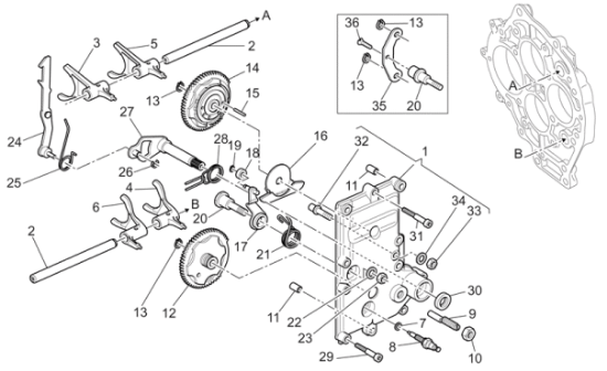 Εικόνα της ΕΛΑΤΗΡΙΟ ΑΥΤΟΜ ΤΑΧ MG V11-LE MANS-GU04238300