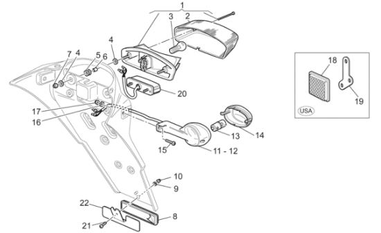 Εικόνα της ΚΡΥΣΤΑΛ ΠΙΣΩ ΦΑΝΟΥ MG MG V11 LE MANS-GU01741730