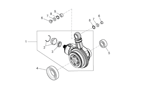 Εικόνα της ΡΟΔΕΛΑ ΒΑΣΗΣ ΑΜΟΡΤΙΣΕΡ RS 125 95-10-AP8120485