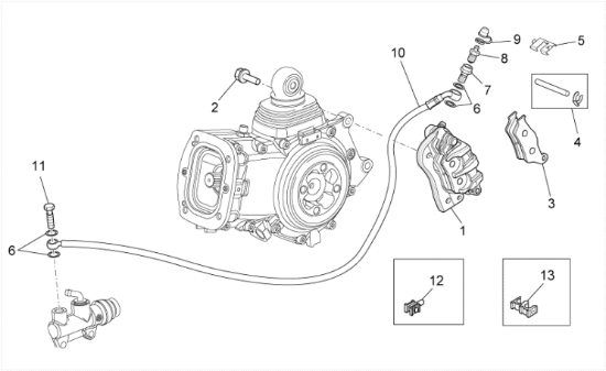 Εικόνα της ΤΑΚΑΚΙΑ ΦΡ X9 ABS-MG BREVA-GRISO ΠΙΣΩ-GU05654630