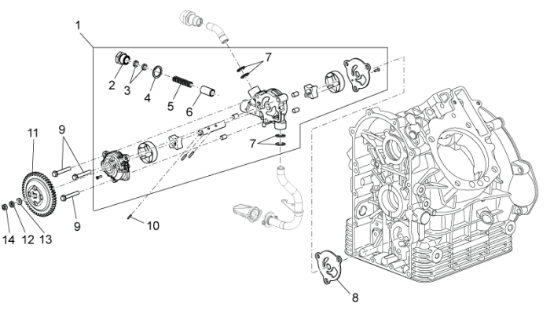 Εικόνα της ΤΡΟΜΠΑ ΛΑΔΙΟΥ MG 1200 cc V8 ΚΟΜΠΛΕ-8746505