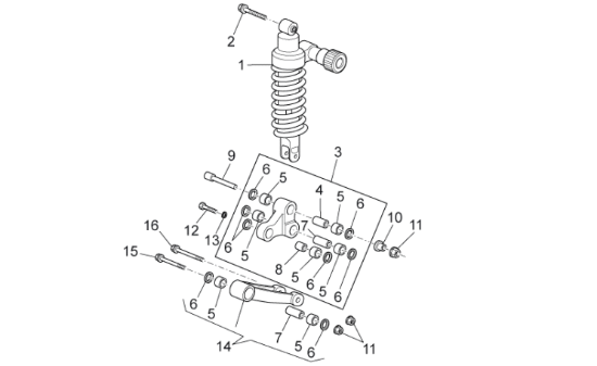 Εικόνα της ΔΑΚΤΥΛΙΔΙ ΑΜΟΡΤ T RS 125/RSV/RS 660-AP8121155