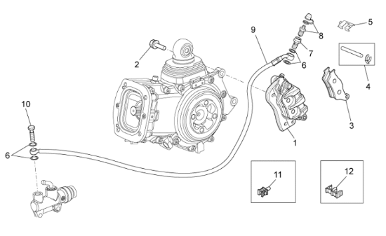 Εικόνα της ΤΑΚΑΚΙΑ ΦΡ X9 ABS-MG BREVA-GRISO ΠΙΣΩ-GU05654630