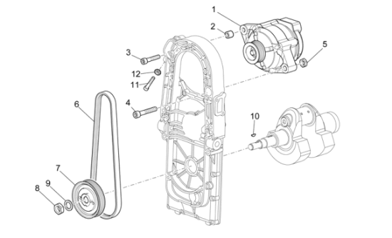 Εικόνα της ΙΜΑΝΤΑΣ ΕΚΚΕΝΤΡΟΦΟΡΟΥ BREVA 850-1100-GRI-GU05702530