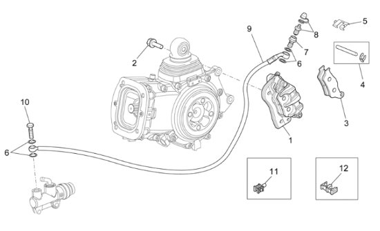 Εικόνα της ΤΑΚΑΚΙΑ ΦΡ X9 ABS-MG BREVA-GRISO ΠΙΣΩ-GU05654630