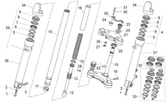 Εικόνα της ΤΣΙΜΟΥΧΑ ΠΙΡΟΥΝ Χ9 500-RS125 40X52,2X10-599501