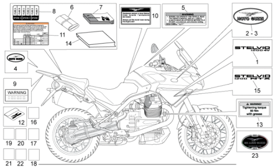 Εικόνα της ΑΥΤ/ΤΟ Stelvio 1200 4V ΓΚΡΙ ΣΚΟΥΡΟ-978987