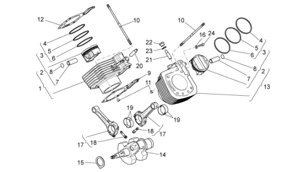 Εικόνα της ΜΠΙΕΛΑ MG STELVIO-GRISO V8-BREVA 850-976006