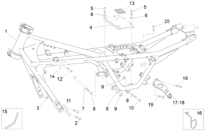 Εικόνα της ΒΑΣΗ ΕΞΑΤΜΙΣΗΣ MG V7 RACER ΑΡΙΣ ΠΛΑΙΣΙΟΥ-886582