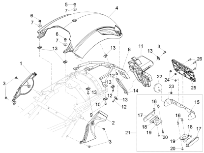 Εικόνα της ΑΝΑΚΛΑΣΤΗΡΑΣ ΛΑΣΠΩΤΗΡΑ APRILIA-MOTO GUZZ-AP8224164