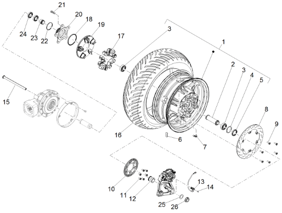 Εικόνα της ΒΙΔΑ M5x16*-AP8152273