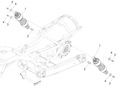 Εικόνα της ΑΠΟΣΤΑΤΗΣ ΑΜΟΡΤΙΣΕΡ ΠΙΣΩ MG V7-V9-B063174