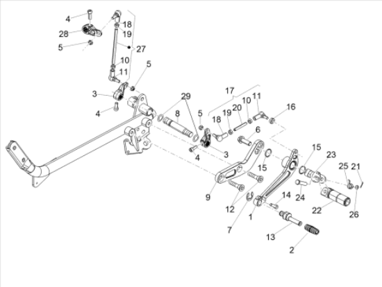 Εικόνα της ΕΛΑΤΗΡΙΟ ΜΑΡΣΠΙΕ MOTO 50-1200-AP8221277