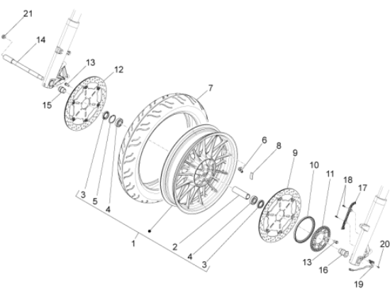 Εικόνα της ΒΙΔΑ M8X20-2B002416