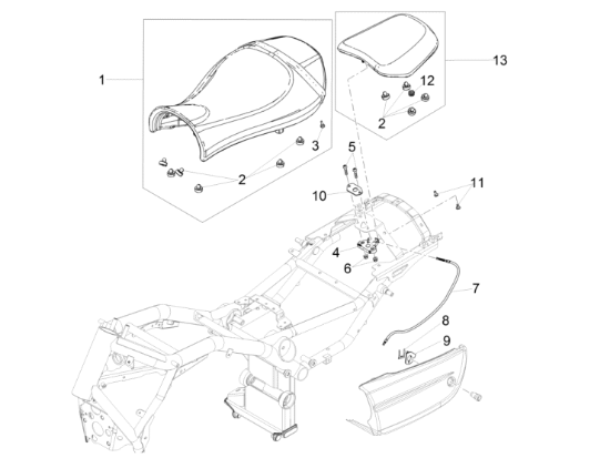 Εικόνα της ΛΑΣΤΙΧΑΚΙ ΣΕΛΑΣ CAPO-CALIF-V9-RS 660-B064023