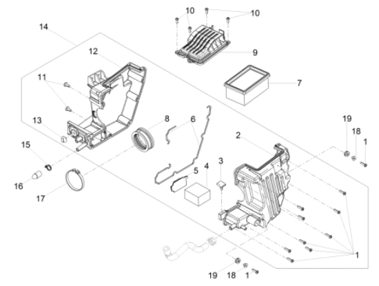 Εικόνα της ΦΙΛΤΡΟ ΑΕΡΟΣ MG V7 STONE-AP8104924