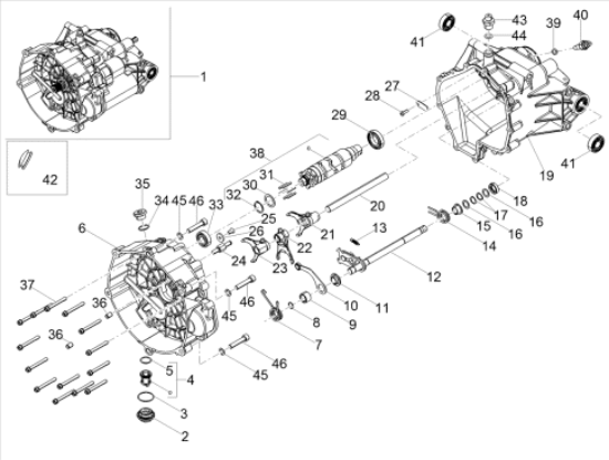 Εικόνα της ΤΑΠΑ ΕΞΑΓ ΛΑΔΙΟΥ SXR-SR 125 MOT-V85-V7-B015598