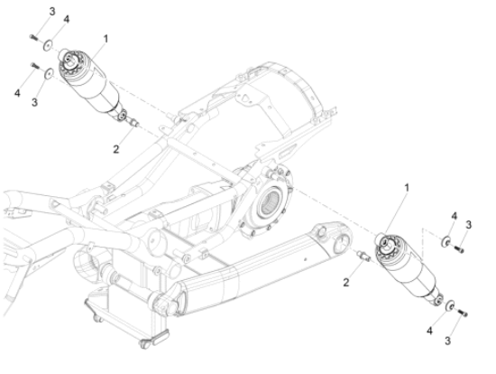 Εικόνα της ΑΠΟΣΤΑΤΗΣ ΑΜΟΡΤΙΣΕΡ ΠΙΣΩ MG V7-V9-B063174