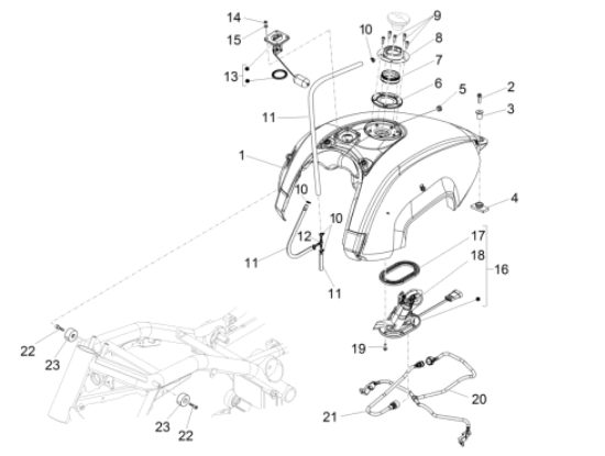 Εικόνα της ΡΑΚΟΡ ΣΩΛΗΝΑΚΙ ΒΕΝΖ MG STELVIO T D.5-AP8104666