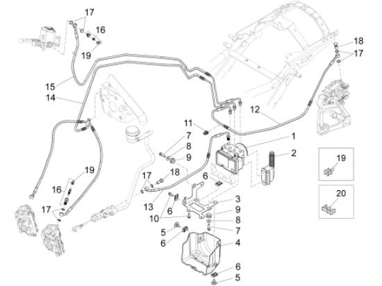 Εικόνα της ΕΓΚΕΦΑΛΟΣ ABS CAPONORD 1200 15/RALLY-2D000193