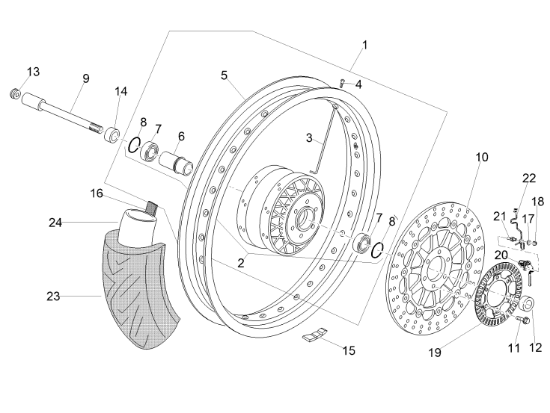 Εικόνα της ΣΕΝΣΟΡΑΣ ABS BEV/SHIV/DORSO/MANA/RS 660-1D003350