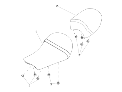 Εικόνα της ΛΑΣΤΙΧΑΚΙ ΣΕΛΑΣ CAPO-CALIF-V9-RS 660-B064023