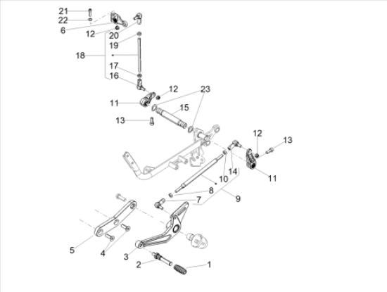 Εικόνα της ΠΑΞΙΜΑΔΙ M6 sx * TUONO 125-AP8152138