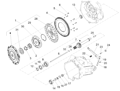 Εικόνα της ΑΞΟΝΑΚΙ ΑΜΠΡΑΓΙΑΖ MG V 85-V9-2A000216