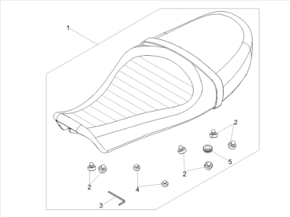 Εικόνα της ΛΑΣΤΙΧΑΚΙ ΣΕΛΑΣ CAPO-CALIF-V9-RS 660-B064023