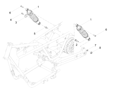 Εικόνα της ΑΠΟΣΤΑΤΗΣ ΑΜΟΡΤΙΣΕΡ ΠΙΣΩ MG V7-V9-B063174