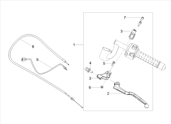 Εικόνα της ΔΙΑΚΟΠΤΗΣ ΑΜΠΡ ΜΕ ΚΑΛΩΔΙΩΣΗ MG V7-V9-2D0002885