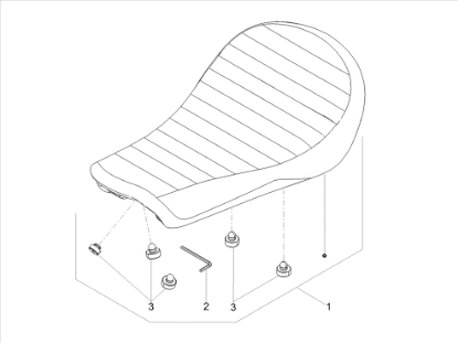 Εικόνα της ΛΑΣΤΙΧΑΚΙ ΣΕΛΑΣ CAPO-CALIF-V9-RS 660-B064023