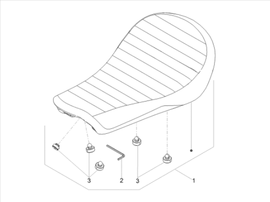 Εικόνα της ΛΑΣΤΙΧΑΚΙ ΣΕΛΑΣ CAPO-CALIF-V9-RS 660-B064023