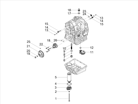 Εικόνα της ΦΙΛΤΡΟ ΛΑΔΙΟΥ MG V35-V50-V9-BREVA-NEV750-2A000633