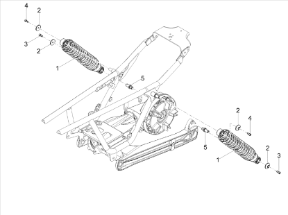 Εικόνα της ΑΠΟΣΤΑΤΗΣ ΑΜΟΡΤΙΣΕΡ ΠΙΣΩ MG V7-V9-B063174