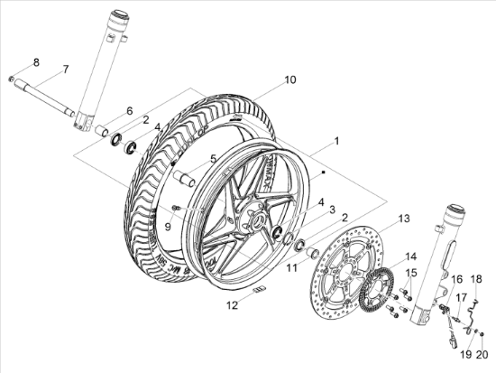 Εικόνα της ΒΙΔΑ M8X20-2B002416