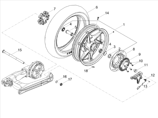 Εικόνα της ΣΕΝΣΟΡΑΣ ABS BEV/SHIV/DORSO/MANA/RS 660-1D003350