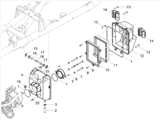 Εικόνα της ΛΑΣΤΙΧΑΚΙ ΑΠΟΣΤΑΤΗΣ 10x20x10-AP8120030