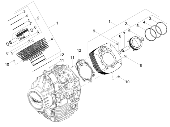 Εικόνα της ΚΥΛΙΝΔΡΟΣ MG V 85 E5 ΚΟΜΠΛΕ ΔΕΞΙΟΣ-1A0178675