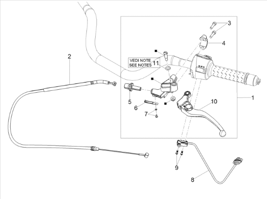 Εικόνα της ΔΙΑΚΟΠΤΗΣ ΑΜΠΡ ΜΕ ΚΑΛΩΔΙΩΣΗ MG V85-2D000497