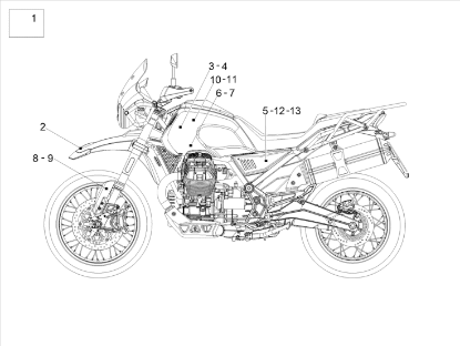 Εικόνα της ΑΥΤ/ΤΟ ΜΠΡ ΦΤΕΡΟΥ MG 100 ANNI GUZZI-2H004121