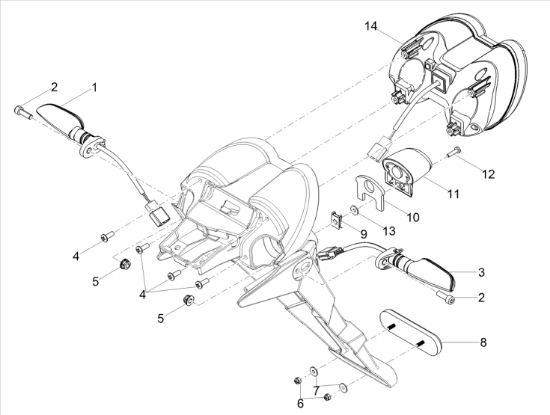 Εικόνα της ΦΑΝΟΣ ΑΡΙΘΜΟΥ SCOOTER-MOTO-85256R