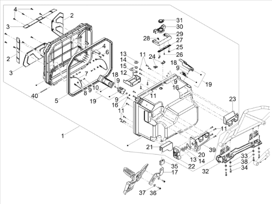 Εικόνα της ΤΑΠΑ ΚΛΕΙΔ ΒΑΛΙΤΣΑΣ ΠΛΑΙΝΗΣ V85-2B006655