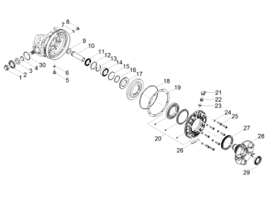 Εικόνα της ΒΙΔΑ TORX M8X25-2B002171