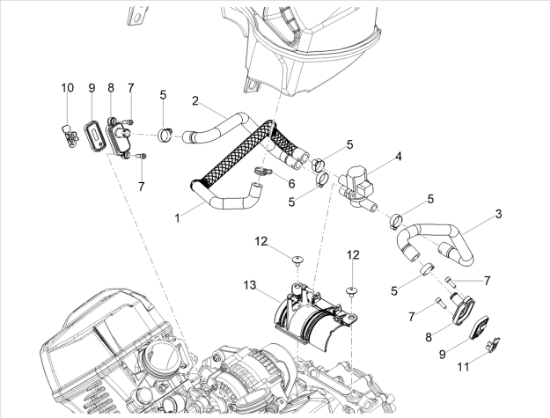 Εικόνα της ΣΩΛΗΝΑΣ ΠΡΟΣΘ ΑΕΡΑ V 100-STELVIO E5-2B010044