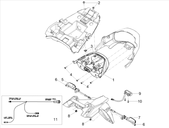 Εικόνα της ΦΛΑΣ ΠΙΣΩ MG V7 III Stone-STELVIO E5 ΑΡ-2B013045R