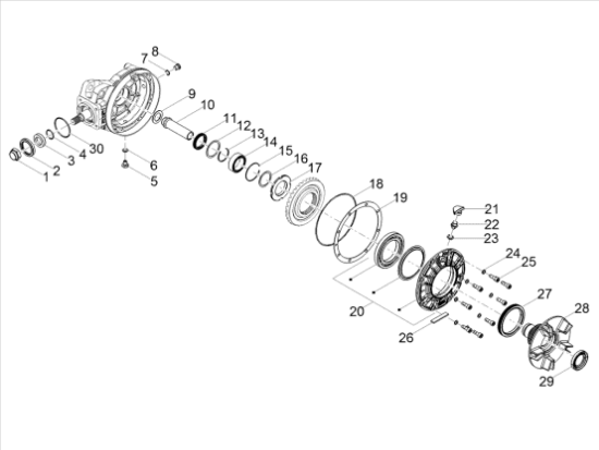 Εικόνα της ΤΣΙΜΟΥΧΑ ΔΙΑΦ MG V7-V85-V9-2B000404